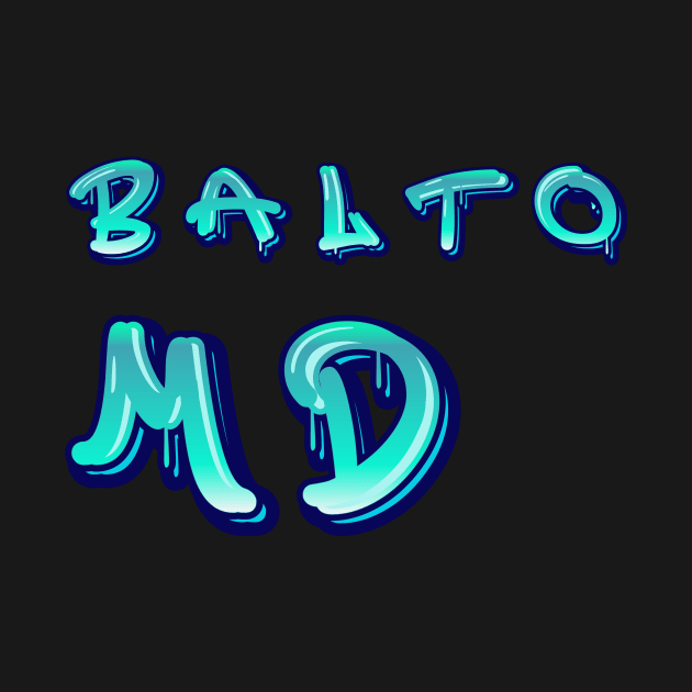 BALTO MD STREET ART DESIGN by The C.O.B. Store