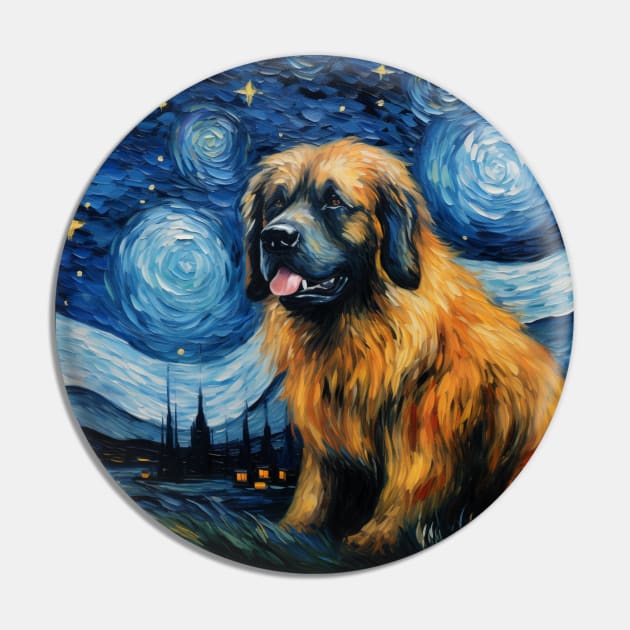 Leonberger Pin by NatashaCuteShop