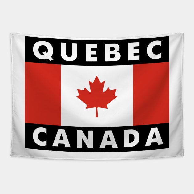 Quebec - Canada Tapestry by PiedPiper