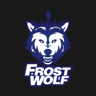 frost wolf glow design T-Shirt