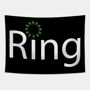 Creative ring design Tapestry