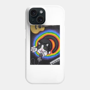 The Minstrel - Whimsical Cat Painting Phone Case