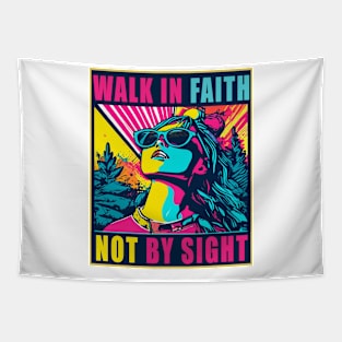 Walk in Faith Tapestry