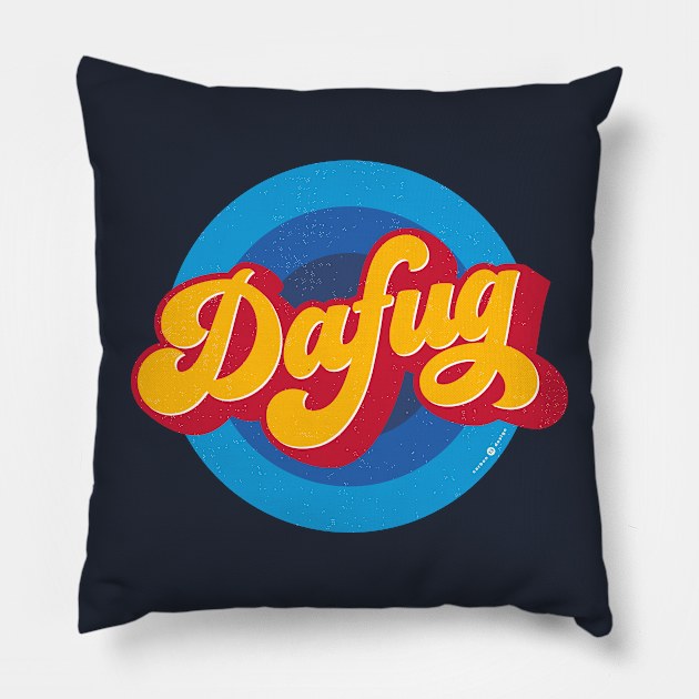 DAFUG Pillow by carbon13design