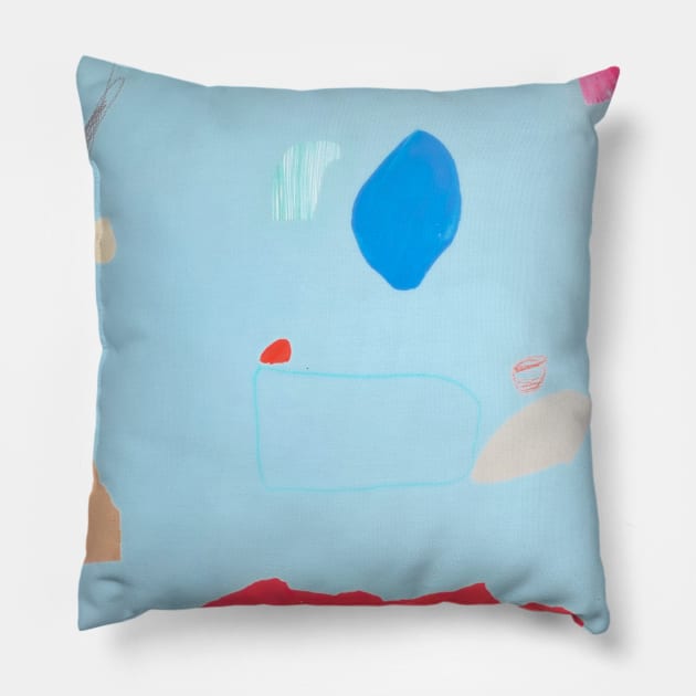 Beach Party Pillow by DYDART