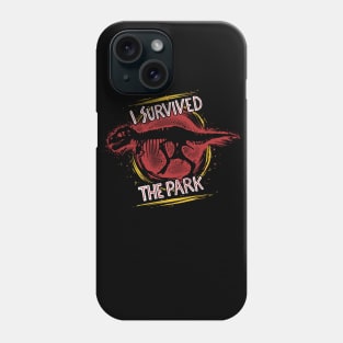 I survived the park Phone Case