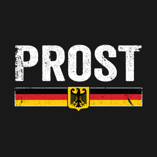 Prost German Coat of Arm Oktoberfest T-Shirt