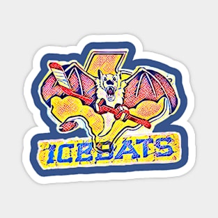 Austin Ice Bats Hockey Magnet