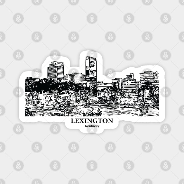 Lexington - Kentucky Magnet by Lakeric