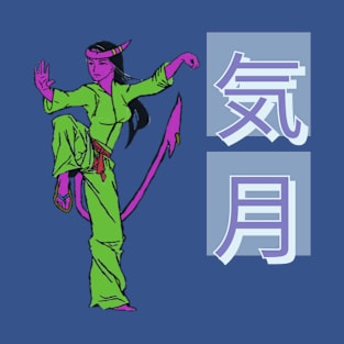 Martial Arts Woman Tiefling T-Shirt