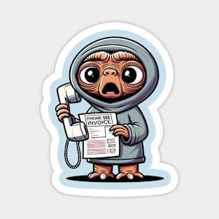 E.T. Phone invoice Magnet