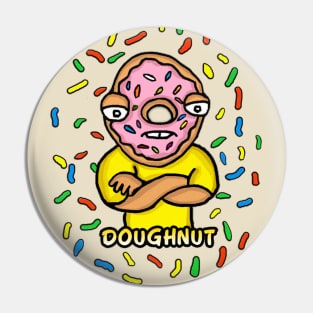 DOUG THE DOUGHNUT Pin