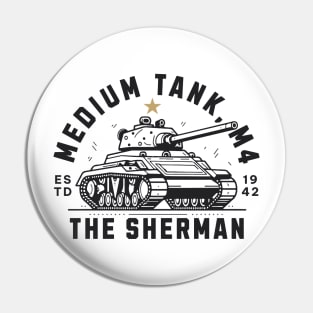 The M4 Sherman | World War 2 Vehicle Pin