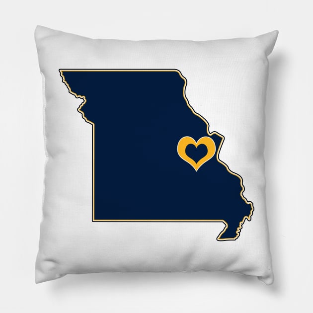 Missouri Pillow by somekindofguru