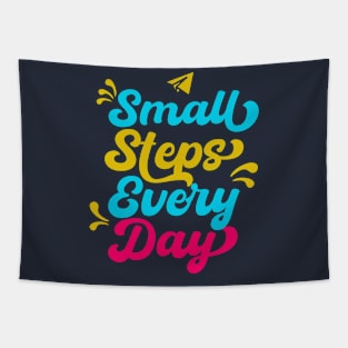 SMALL STEPS EVERYDAY Tapestry