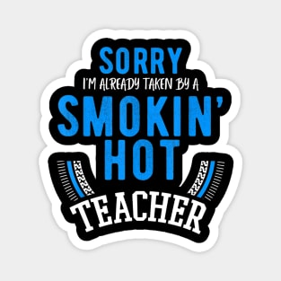 Engaged to a Teacher Funny Marry Hot Teachers Gift Magnet