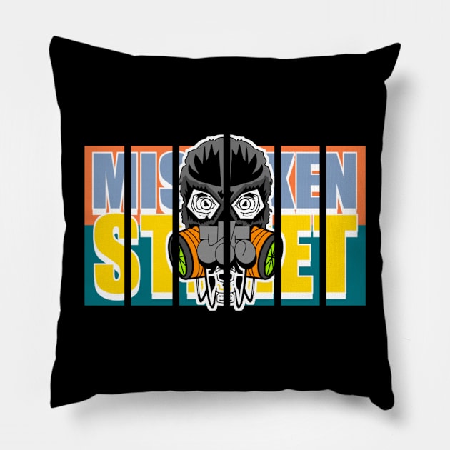 Mistaken street Pillow by Mistaken street