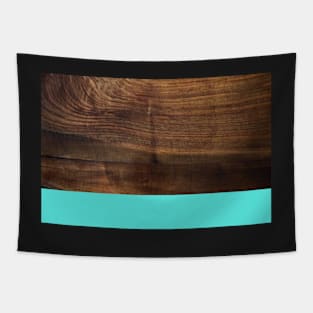 Rustic Wood Tapestry