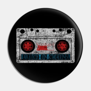 alive in chains cassette Pin