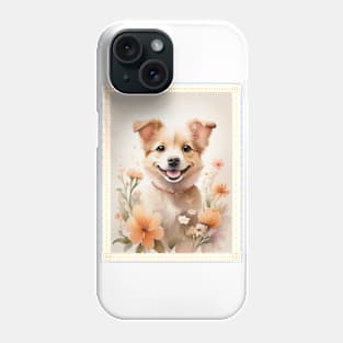 Watercolor Little  Labrador Retriever Phone Case