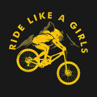 Ride Like a Girl MTB T-Shirt