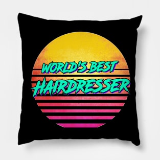 Funny Hairdresser Gift Pillow