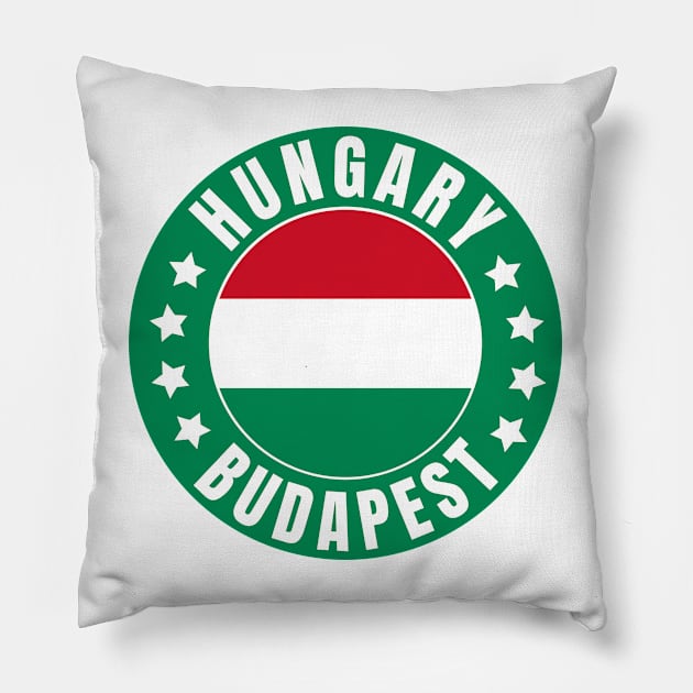 Budapest Pillow by footballomatic