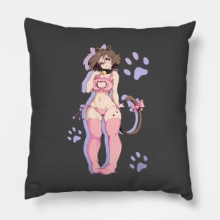 Cat Keyhole Minina Pillow