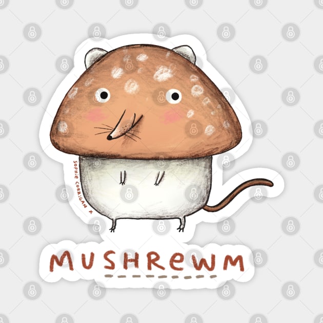 Mushrewm Magnet by Sophie Corrigan