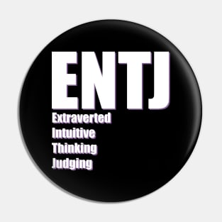 ENTJ The Commander MBTI types 3B Myers Briggs personality Pin