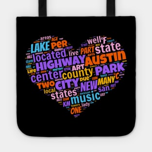 I love Austin Tote