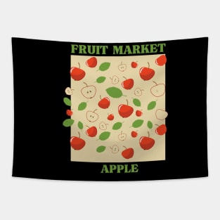 fruit market apple Tapestry