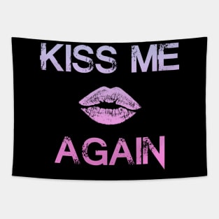 "KissMeAgain" - Cream Tapestry