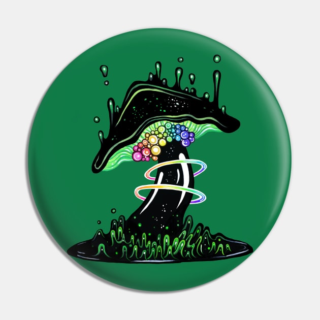 Poisonous Mushroom Pin by Bethaliceart