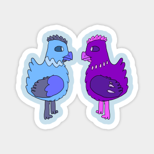 Chicken Duo Magnet