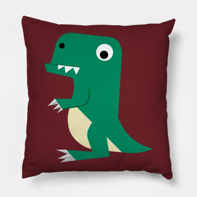 Trex Pillow by riomarcos