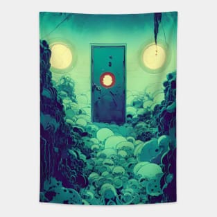 Door To An Unknown World Tapestry