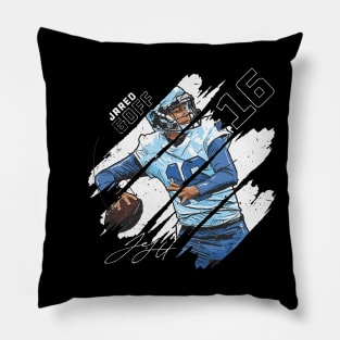 Jared Goff Detroit Stripes Pillow