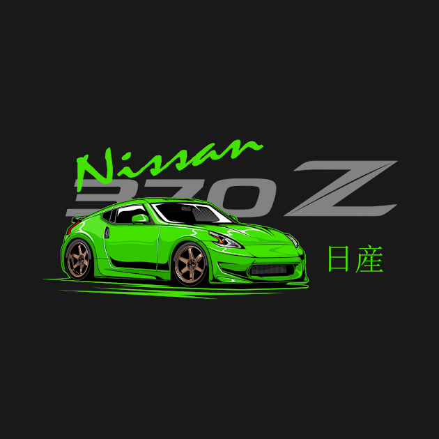 Nissan 370z, JDM Car by T-JD