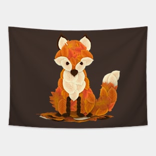 Fall Fox Tapestry