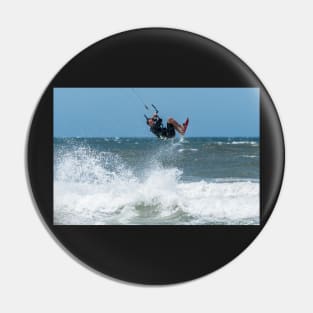 Kite Surfer Pin