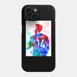 Christian Eriksen Watercolor Phone Case