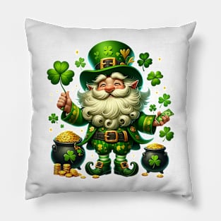 St Patricks Day Leprechaun Pillow