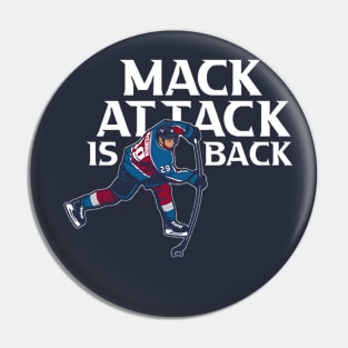 Nathan MacKinnon Mack Attack Is Back Pin