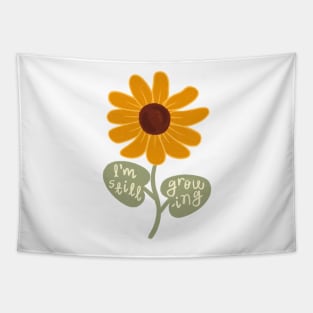 I'm Still Growing Sunflower Tapestry