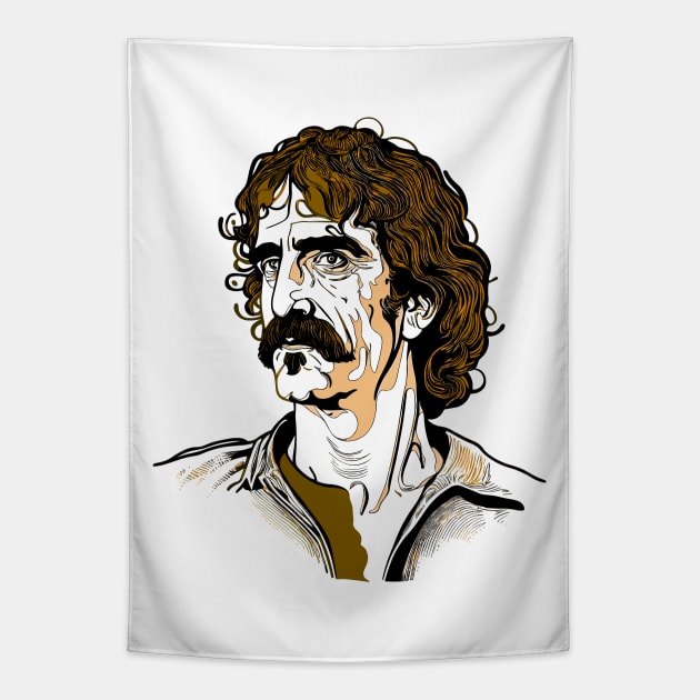 Frank Zappa Tapestry by DankFutura