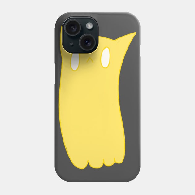 Cat Ghost Phone Case by SaganPie