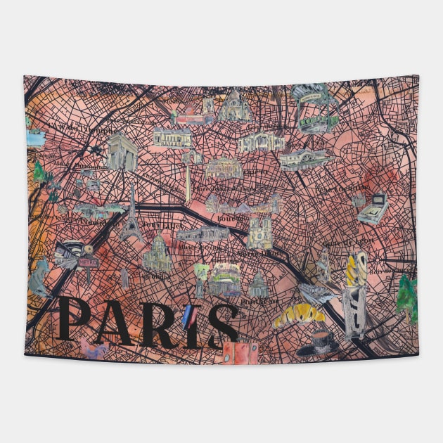 Paris, France Tapestry by artshop77