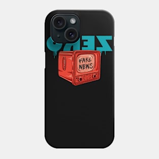 ZERO FAKE NEWS Phone Case