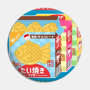 Taiyaki Cookie Box Pin